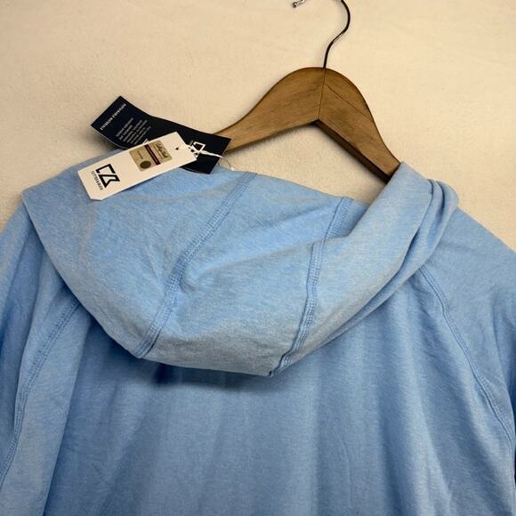 West Virginia University Hoodie Men's 2XL Blue Retro Lightweight Vault Logo NEW - Picture 8 of 9